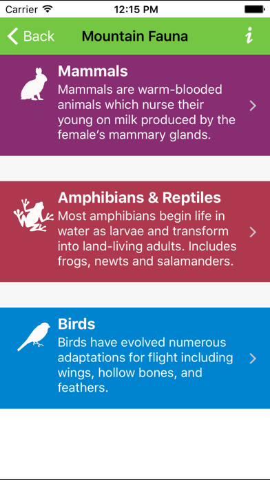 Mountain Flora & Fauna Screenshot