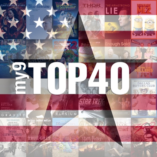 my9 Top 40 : US movie charts Icon