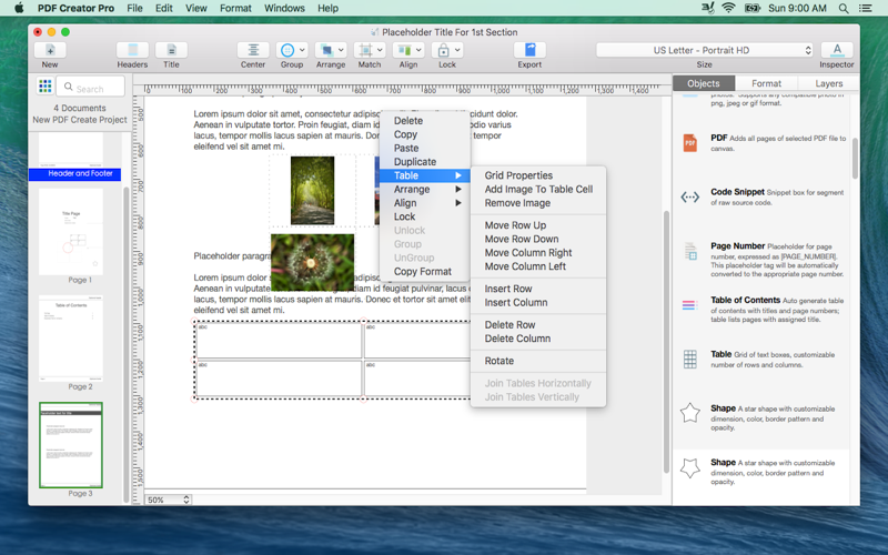 PDF Creator Pro - Make Publisher from Texts, Images &amp; Tables thumbnail 1