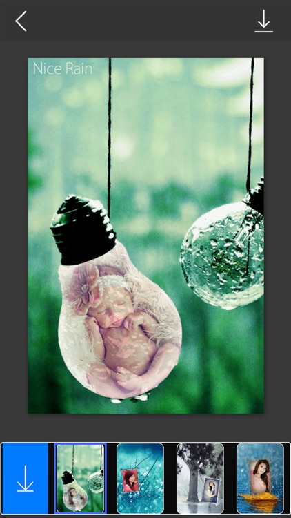 Rain Photo Frames - make eligant and awesome photo using new photo frames