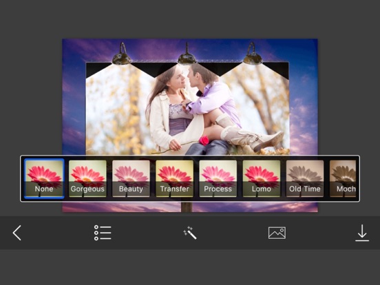 Billboard Photo Frames - Instant Frame Maker & Photo Editor iPad screenshot