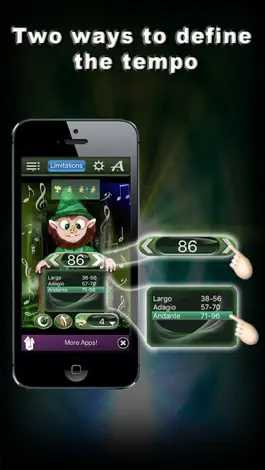 Game screenshot MetraGnome Lite - Metronome for Kids apk