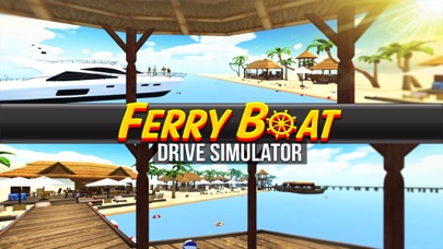 Screenshot #1 pour Simulateur de conduite de bateau ferry : Transport