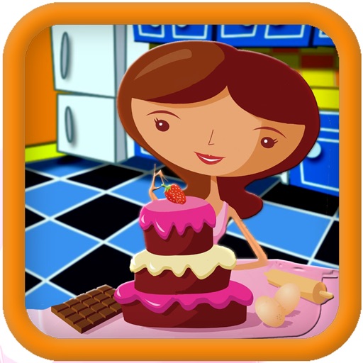 Cake Maker Cooking Factory Icon