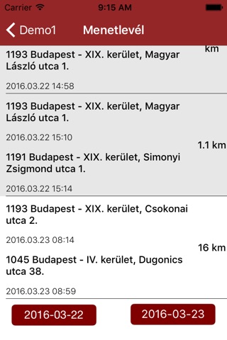 MultiAlarm GPS screenshot 3