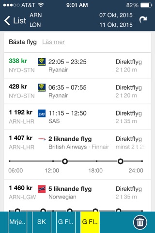 Stockholm Arlanda Airport Pro (ARN/NYO/BMA) + Flight Tracker radar screenshot 4