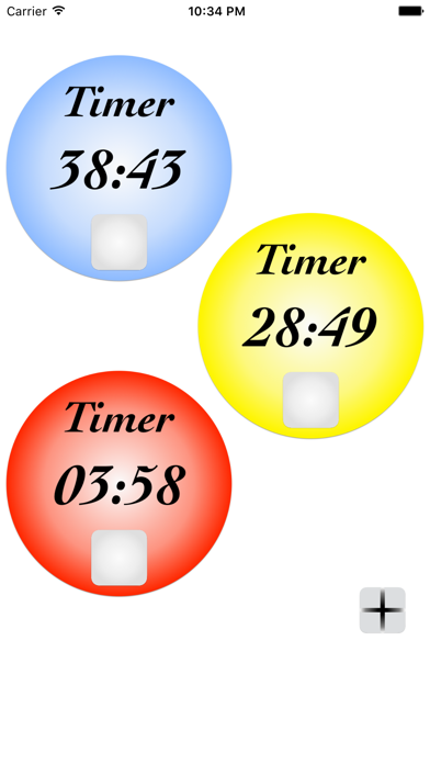 Screenshot #1 pour Six Timers - TTimer