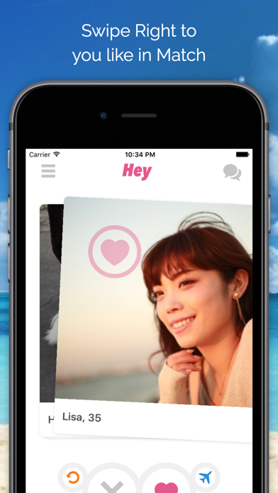 Screenshot #2 pour Hey! - Dating app