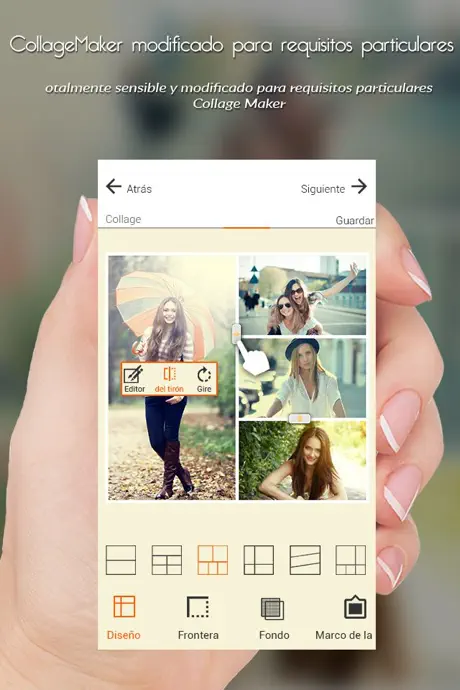 Plaza foto Collage Maker - diseño de Marcos, forma el fabricante