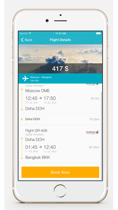 Aviaseller - Cheap Flights, Airfares and Airline Tickets iPhone screenshot 5 - Travel app