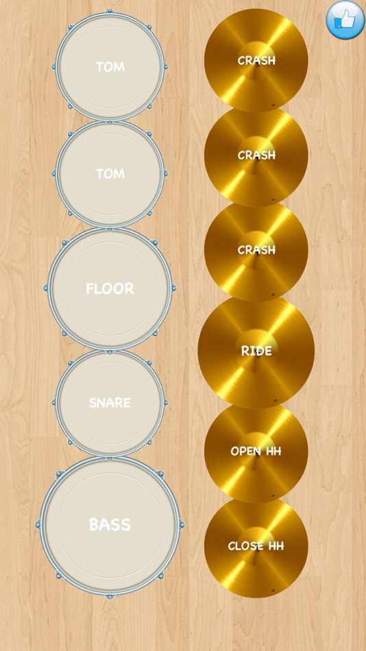 #2. Drum Set - High Quality (iOS) Podle: 祥祎 刘