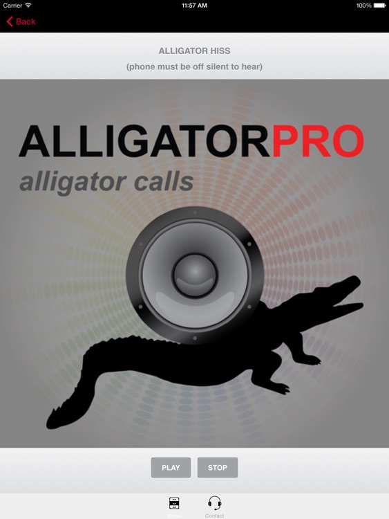 REAL Alligator Calls and Alligator Sounds for Calling Alligators - (ad free) BLUETOOTH COMPATIBLE screenshot-3