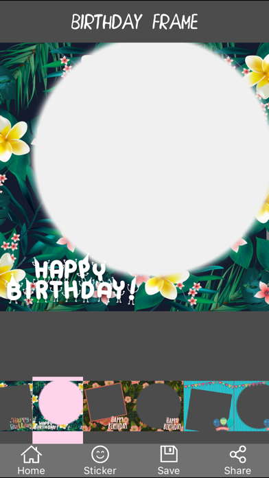 Screenshot #3 pour Happy Birthday Frame