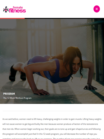 Screenshot #5 pour Female Fitness