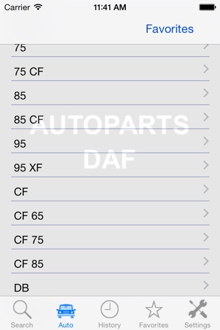 Autoparts for DAF Truck screenshot 2