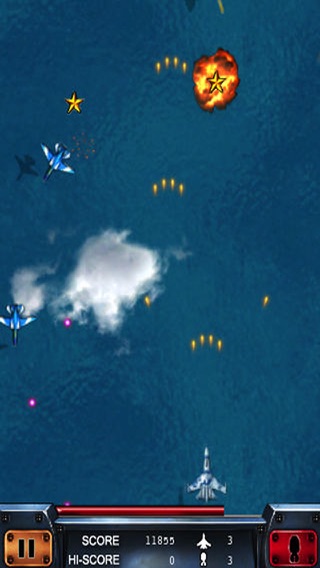 エアファイタ aireplaneゲームと戦闘機ゲーム！のおすすめ画像2