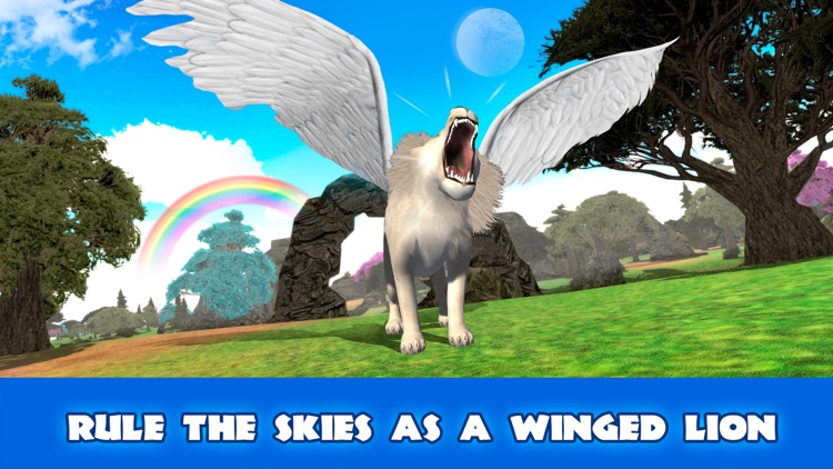 Wild Flying Lion Simulator 3D