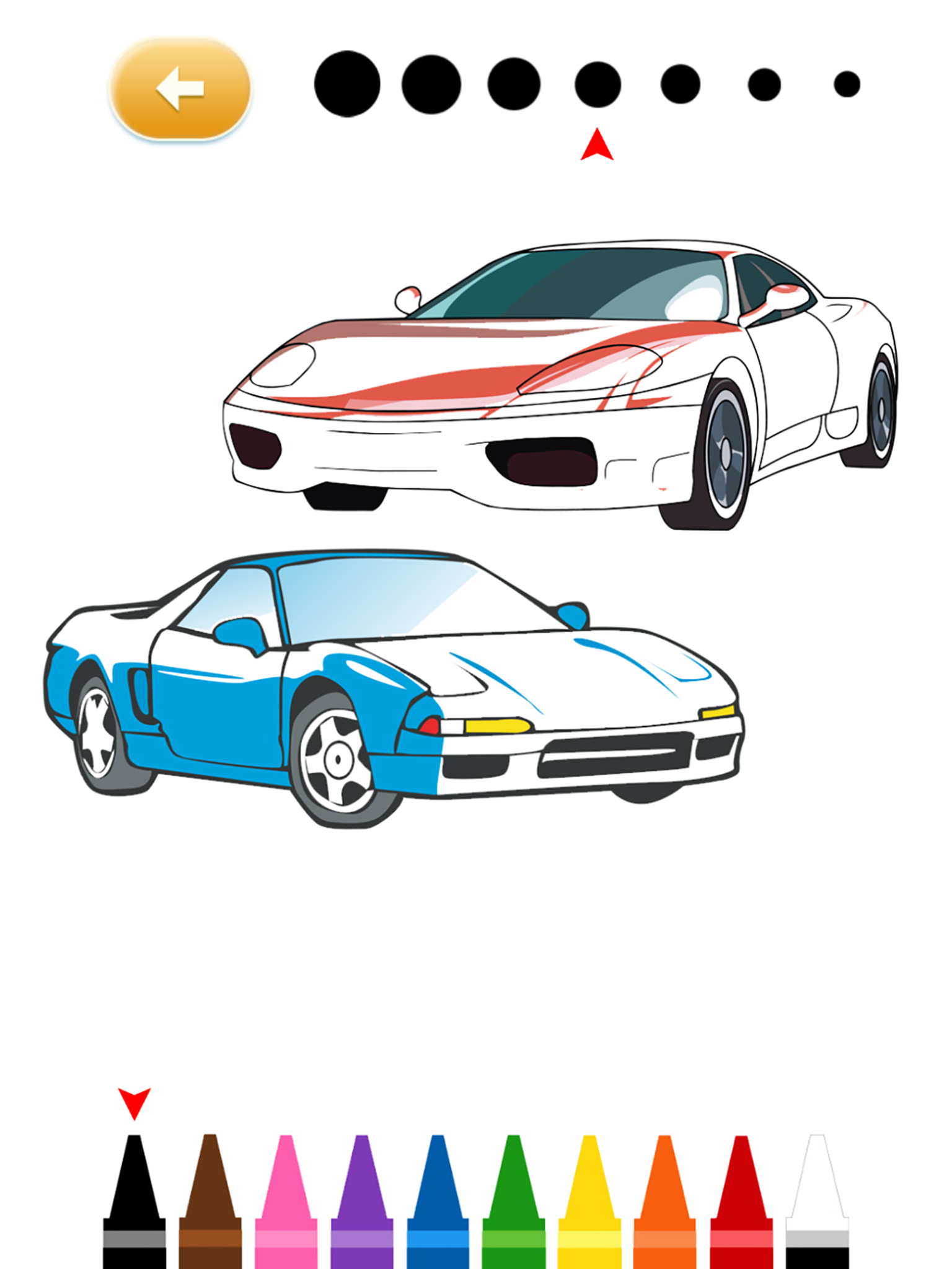 Cars Coloring Pages Printable Free For Girls And Boys screenshot 6
