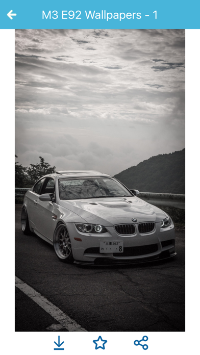 HD Car Wallpapers - BMW M3 E92 Edition screenshot