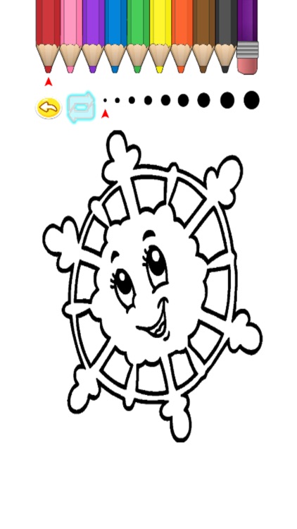 Kids Coloring Book - Cute Cartoon Tsukiyo
