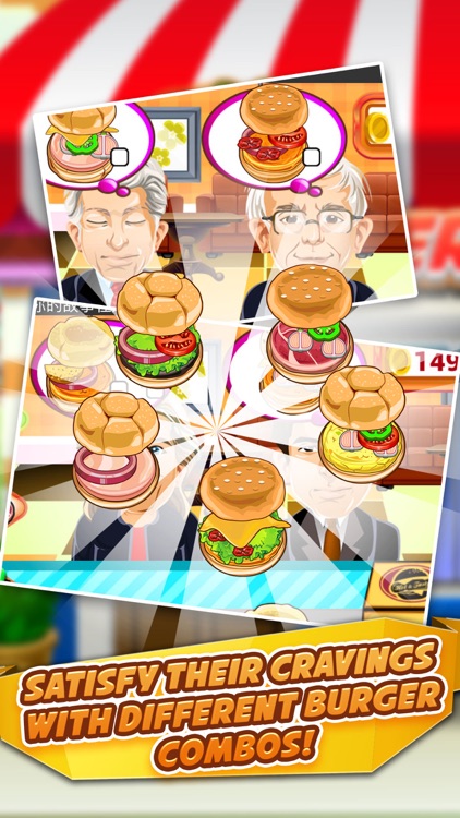 Bernie Trump Cooking Blitz - Election Bakery Dash & Sandwiches On the Run Game 2! screenshot-3
