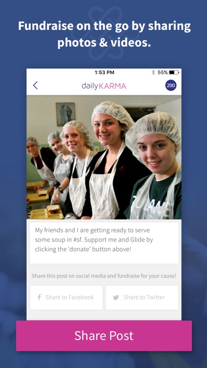 dailyKARMA: donate & fundraise with photos & video screenshot-3