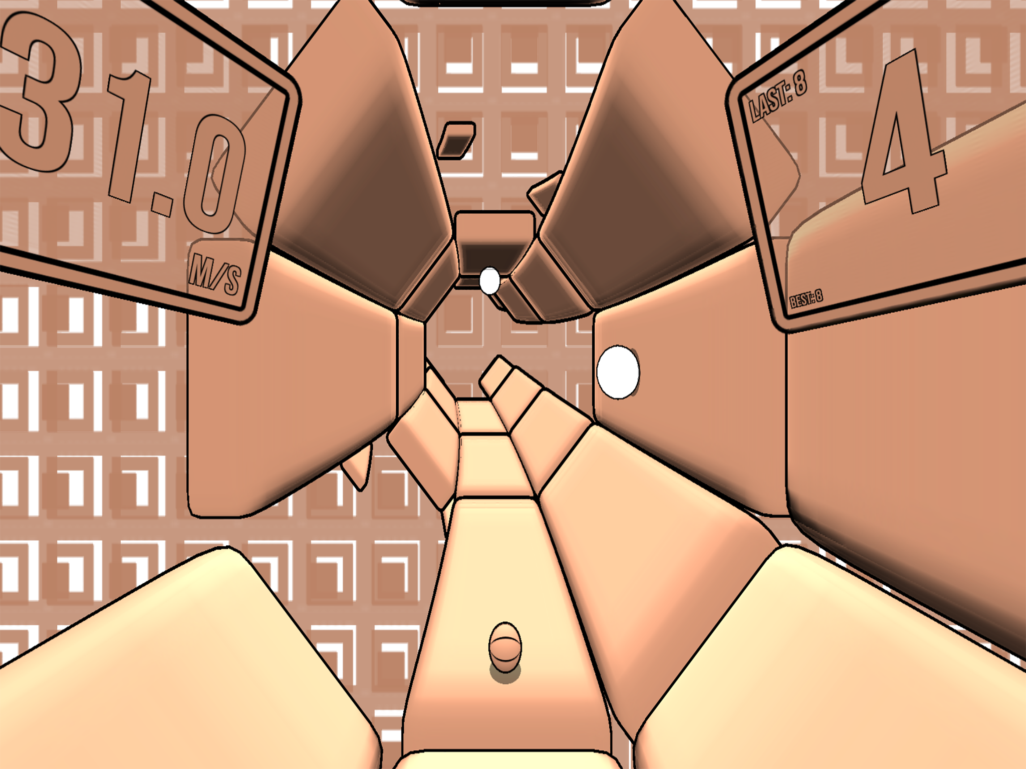 Twist Ball Dash: Endless Platform Game screenshot 5