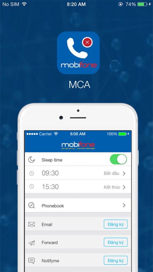 #1. MCA MobiFone (iOS) 由: MobiFone