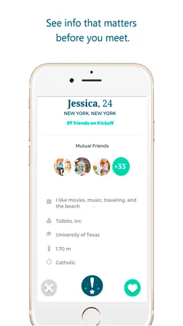 Game screenshot Kickoff – Meet people your friends know hack