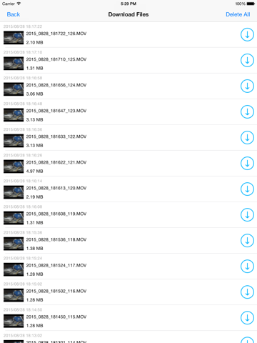 Screenshot #4 pour Actioncam100
