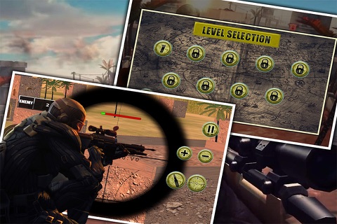 Elite Commando Snipper-Alpha Action Frontline 3d screenshot 3