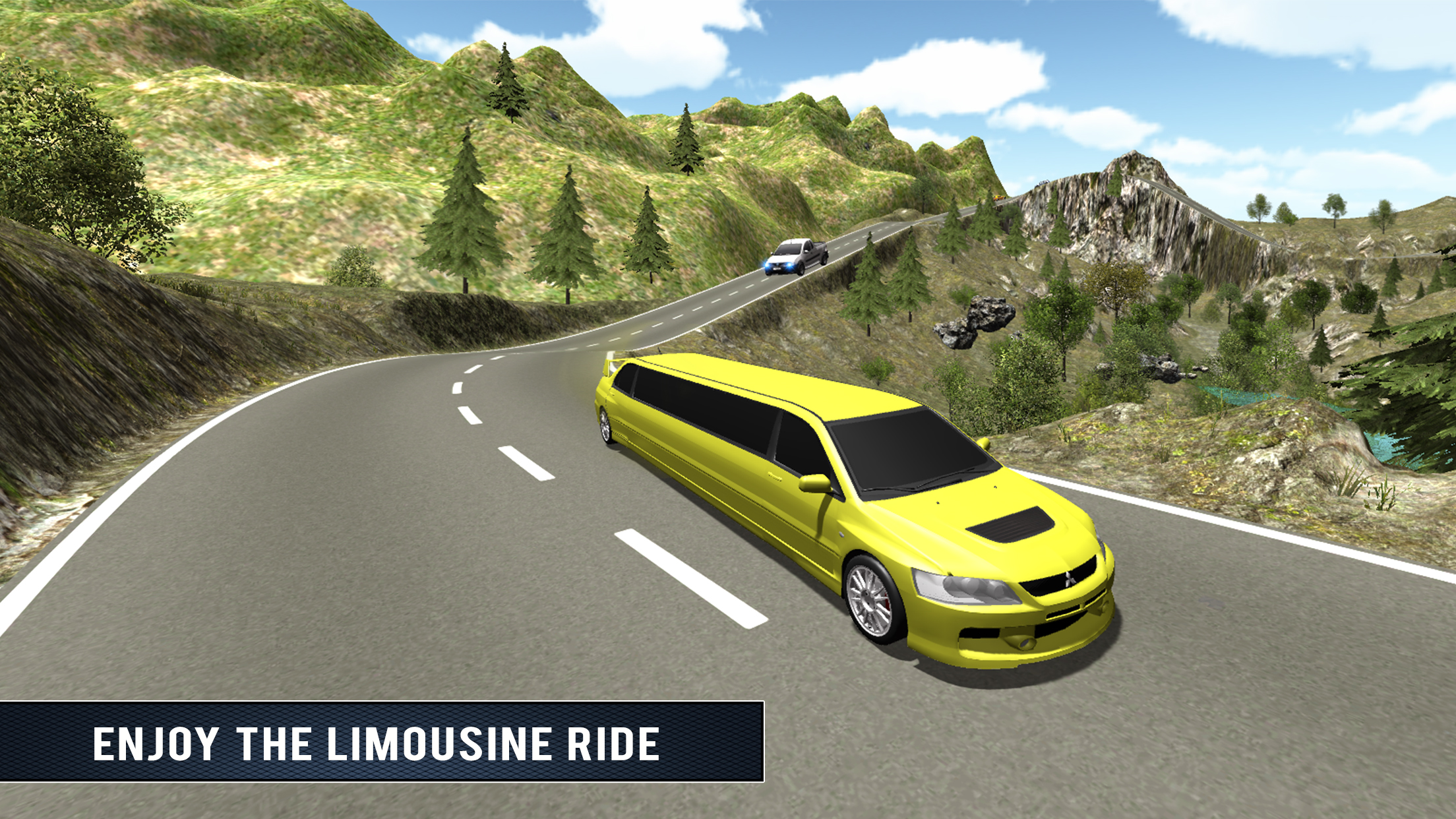 Up Hill Limo Off Road Car Rush