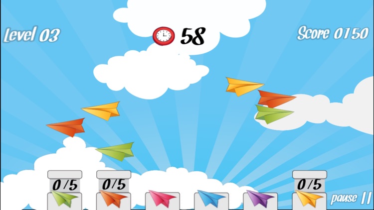 Paper Plane - Casual Airplane Shooter Game for Kids and Toddlers HD