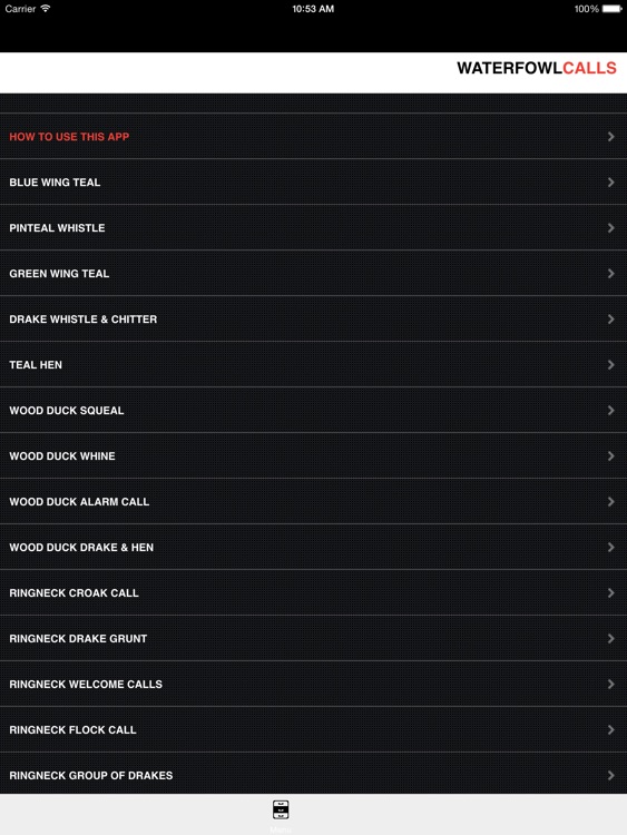 Waterfowl Hunting Calls - The Ultimate Waterfowl Hunting Calls App For Ducks, Geese & Sandhill Cranes & BLUETOOTH COMPATIBLE
