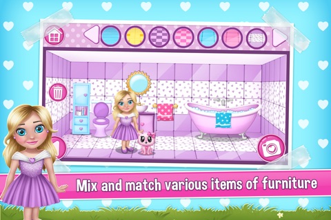 Doll House Decorating Games 3D – Design Your Virtual Fashion Dream Home screenshot 3