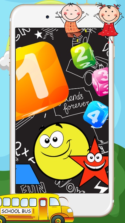 123 All About Shapes And Numbers Educational Games For Kids Or Preschool