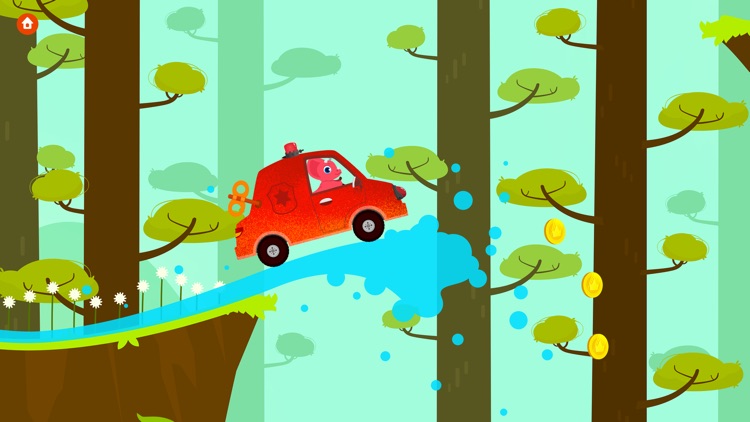 Dinosaur Car - Truck Simulator Games for Kids screenshot-3