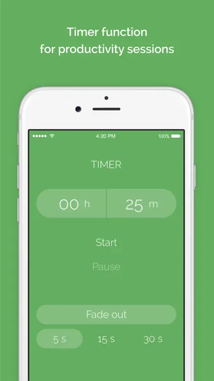 Screenshot 3 von 5 zu Noisli