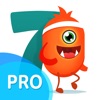 7 minute workouts with lazy monster PRO: daily fitness for kids and women icon