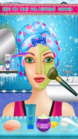 Game screenshot Лед Принцесса Красота Лицо – лицо живопись mod apk