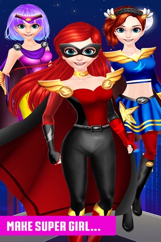 SuperHero Girls DressUp - Sparta Power Princess - Adventure Game screenshot 2