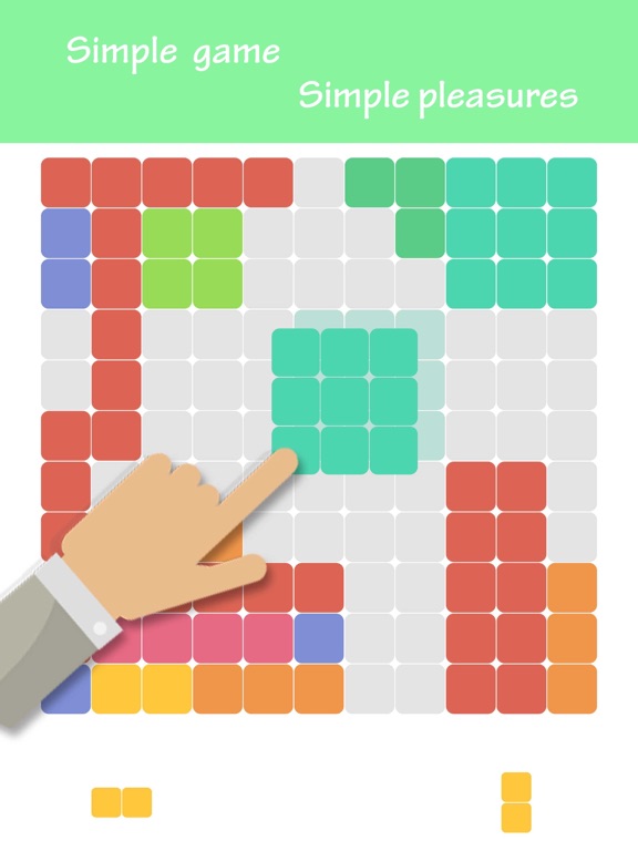 Screenshot #4 pour 1111 Block Fit:Classic Bricks Bubble Game