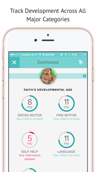 Lyfeline Milestones: Baby Development Tracker, Activities, and Delay Detection Screenshot 3 - AppWisp.com Lyfeline Milestones: Baby Development Tracker, Activities, and Delay Detection Screenshot 3 - AppWisp.com