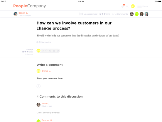 Screenshot #6 pour Portals: your gateway to the world of feedback
