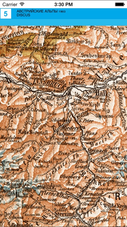 Austrian Alps (1903). History map. screenshot-3