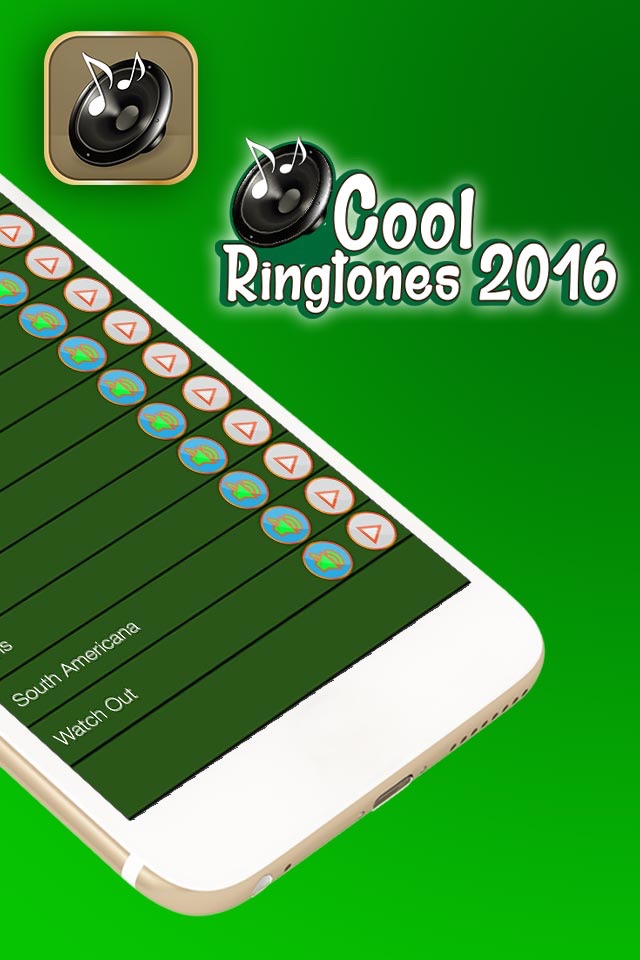 Cool Ringtones 2016 – Free Collection of Sound Effects and Text Tone.s Maker for iPhone screenshot 2
