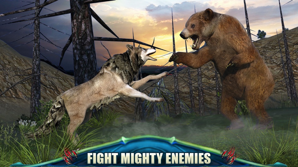 #1. Real Wolf Adventure 3D (iOS) 由: Tap2Play, LLC (Ticker: TAPM)