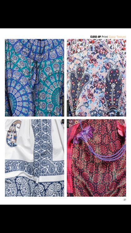 Close-Up Woman print