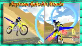 Game screenshot Flying Bike 2016 – Moto Racer Driving Adventure with Air Plane Controls apk