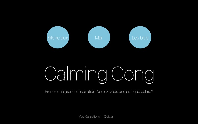 Screenshot #1 pour Calming Gong
